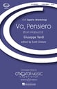 Va Pensiero Four-Part choral sheet music cover
